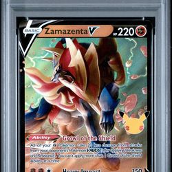 Zamazenta V #018 Celebrations 2021 Pokemon - PSA 10