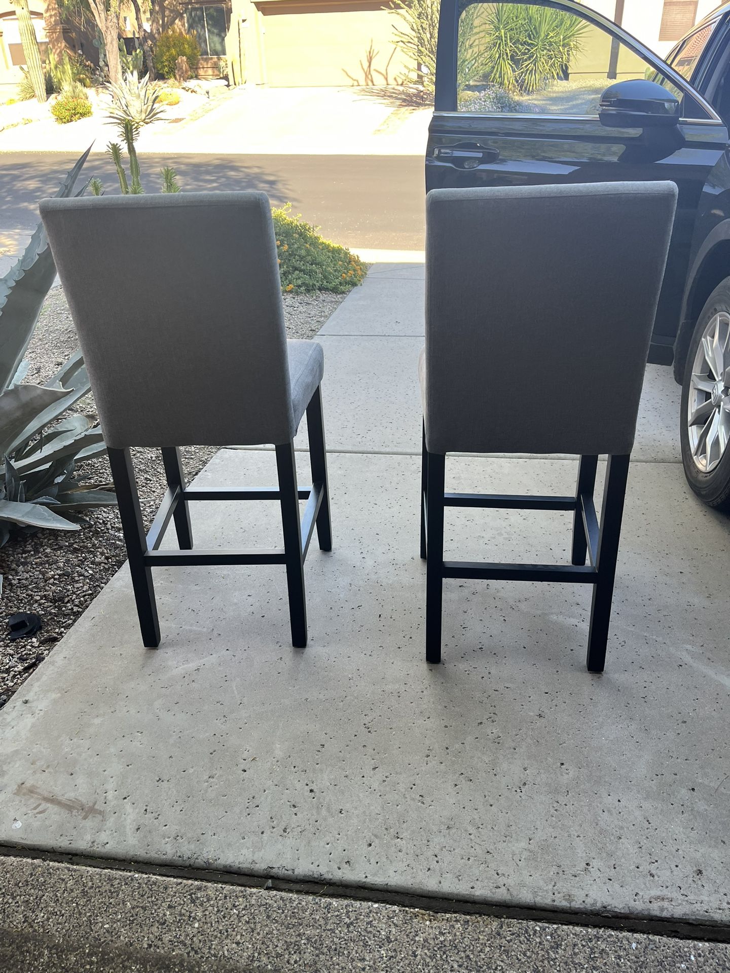 Grey Bar Stools
