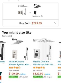 Ŕain Fall Shower Head Set