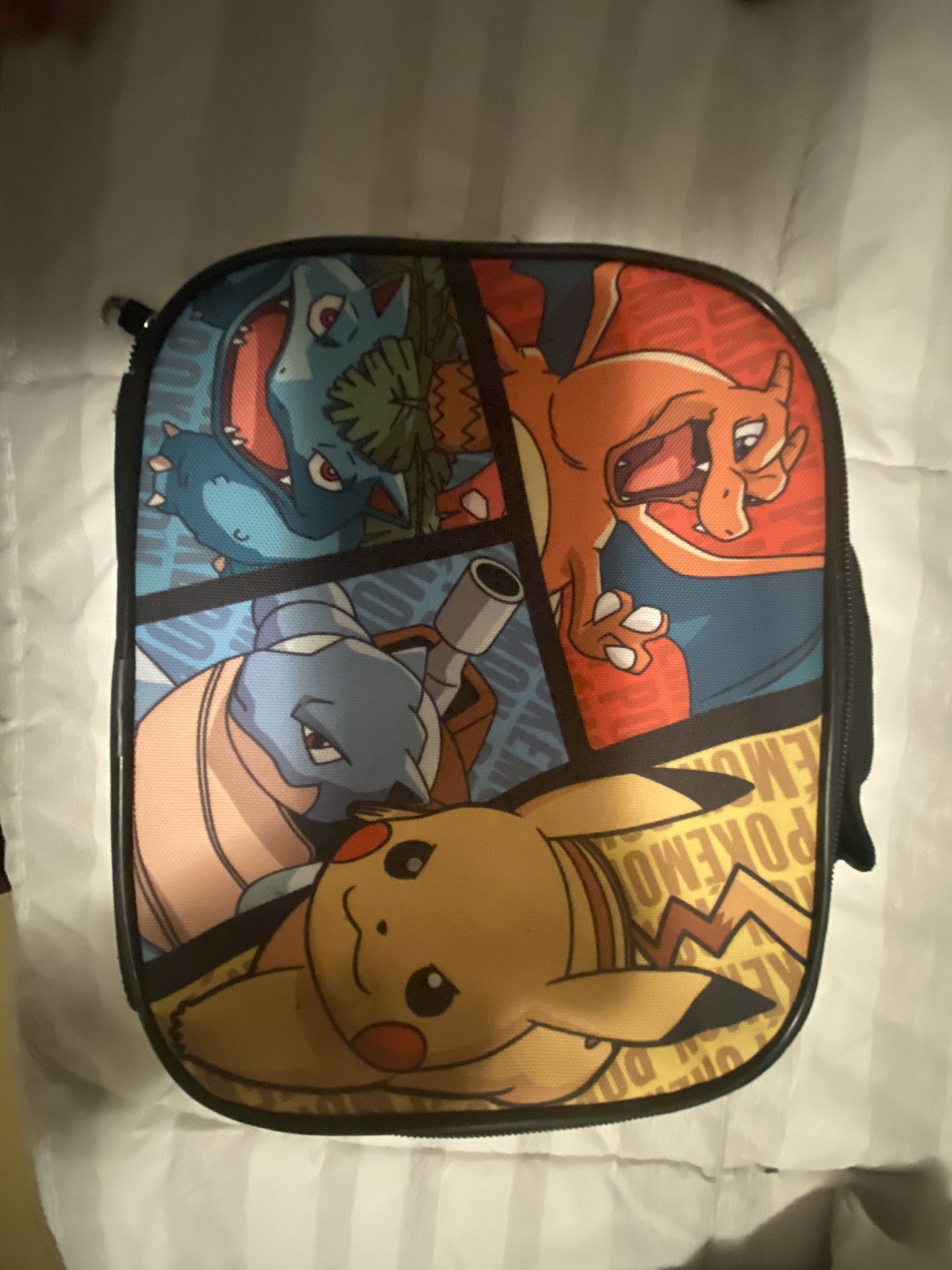 Pokémon Character Soft Side Insulated Lunch Box Bioworld