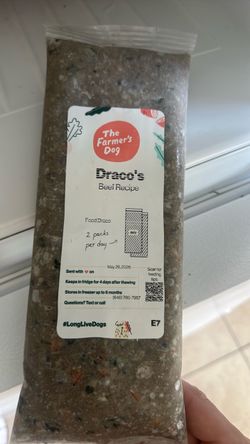 The farmer’s dog  Food