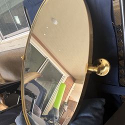 20x30 inch bathroom mirror gold frame