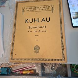 Sonatinas For The Piano Published In 1893