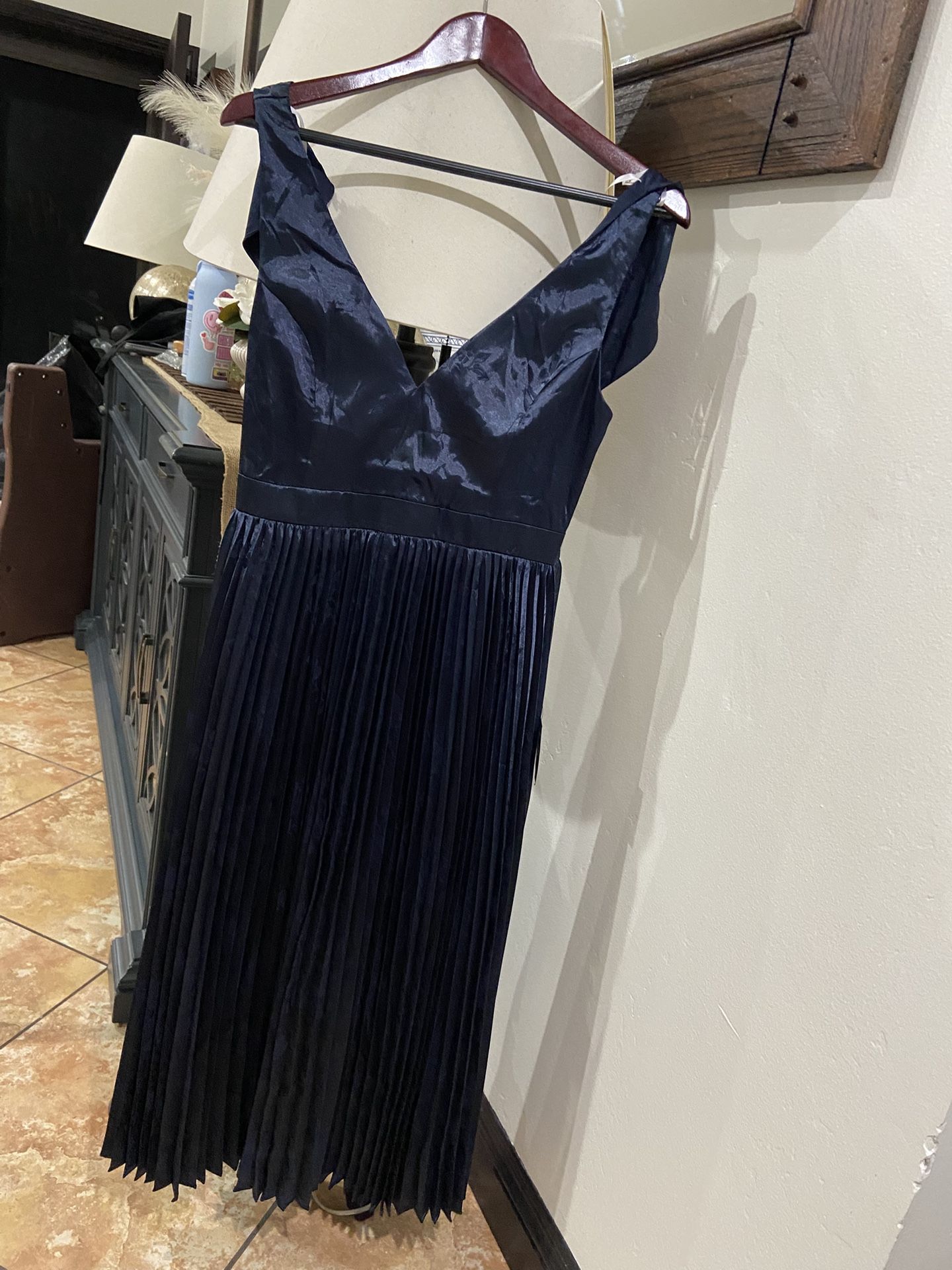 DARK BLUE DRESS