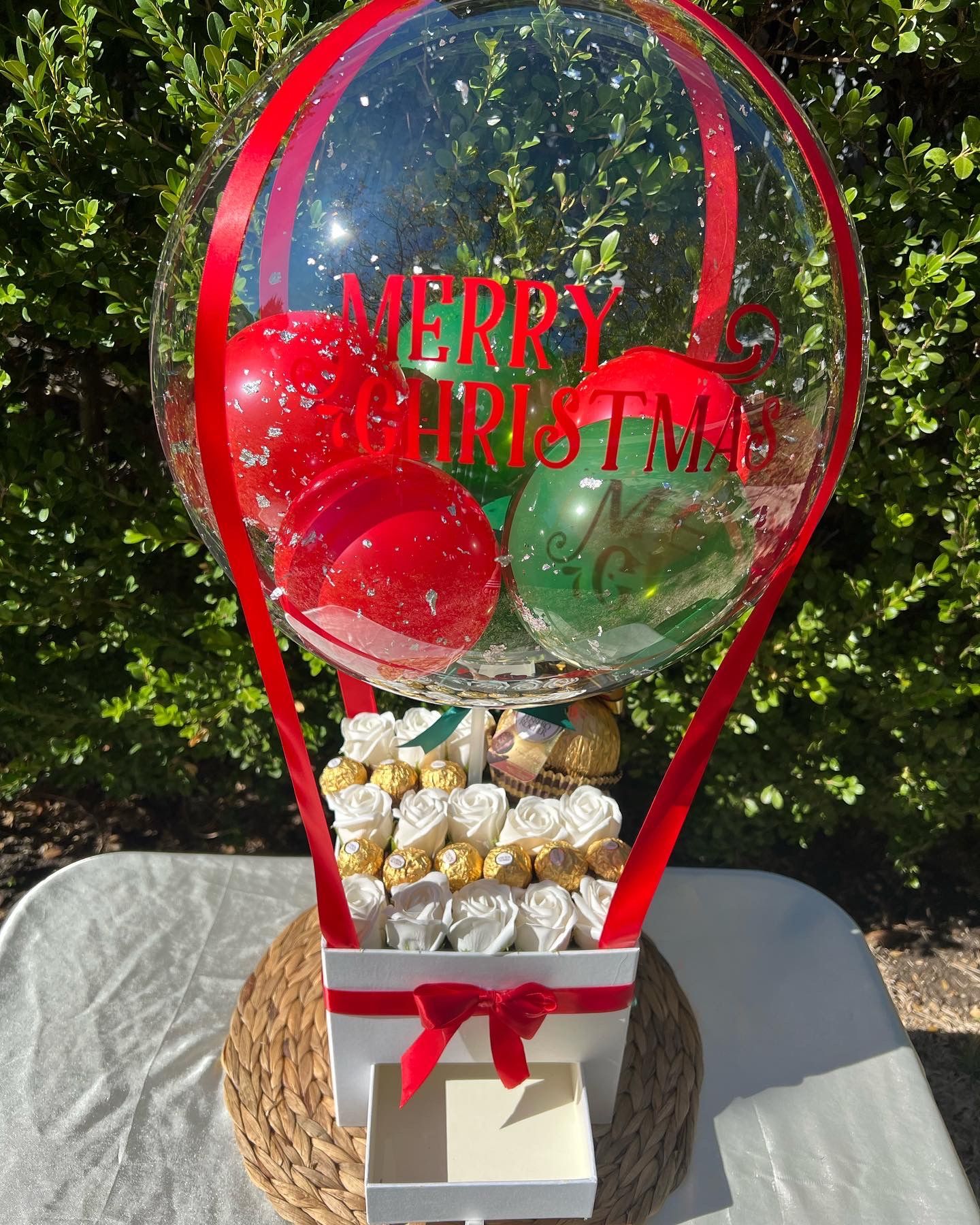 Christmas Basket Ballon