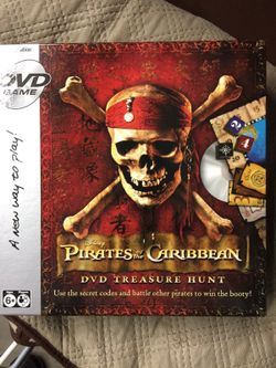 Pirates of the Caribbean DVD Board game