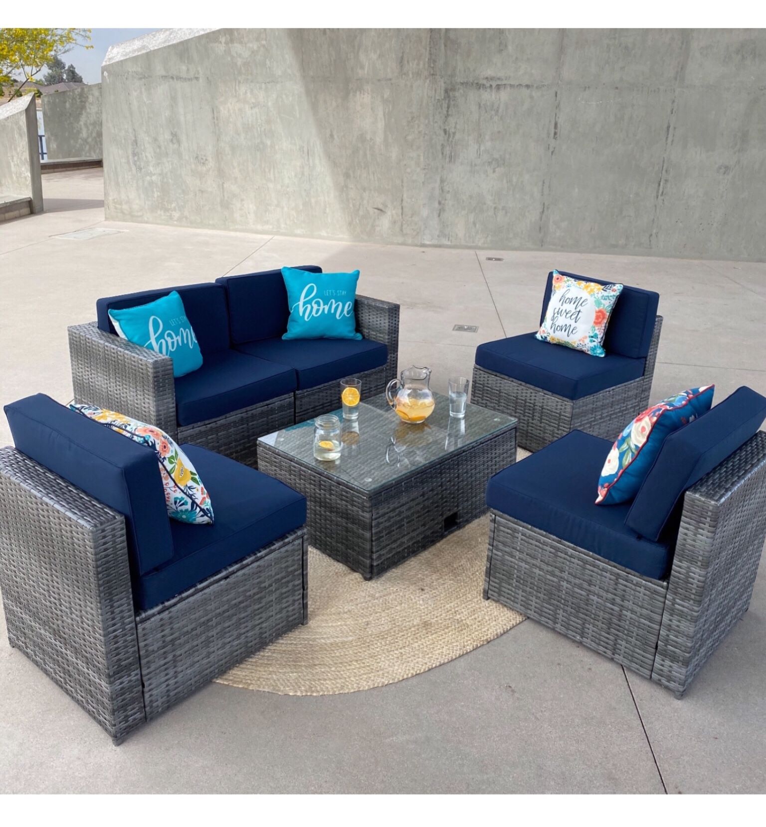 Patio Conversation Set Outdoor Furniture Colors