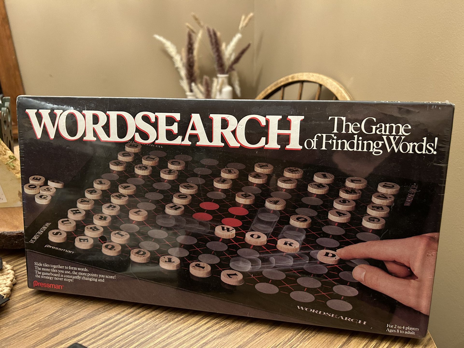 Wordseach Game of Finding Words -  new sealed Pressman  
