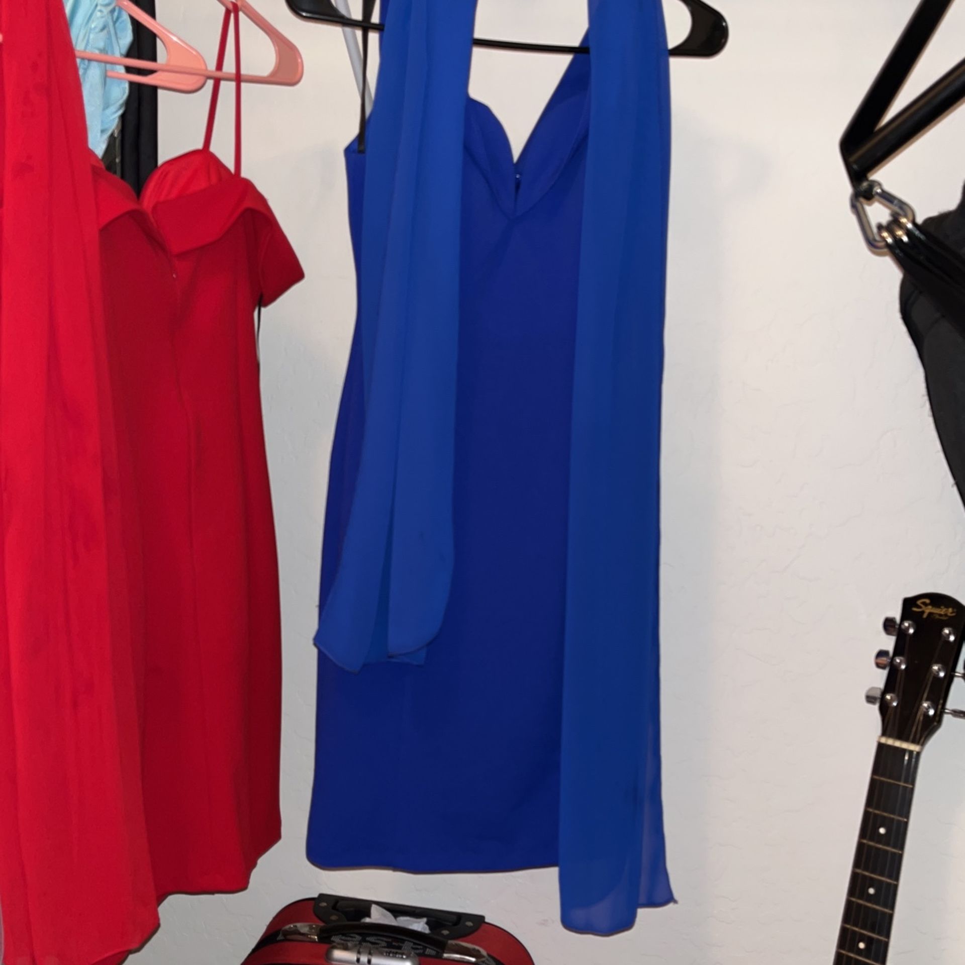 Royal Blue Elegant Dress