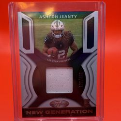 Ashton Jeanty  2025 Certified /499
