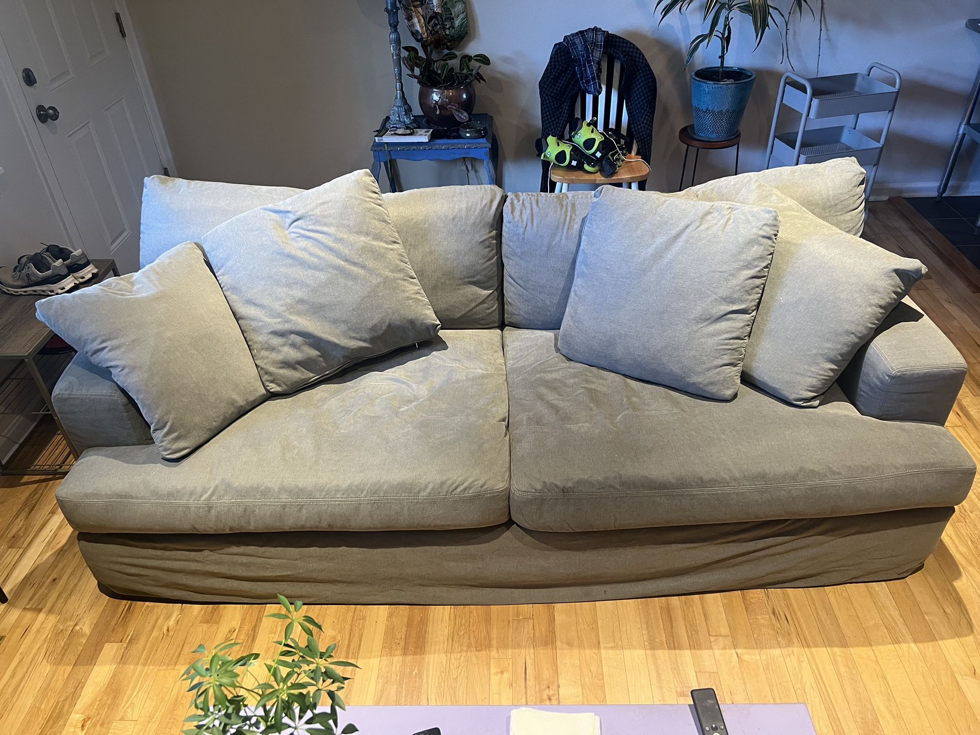 Medium Sized Grey Couch