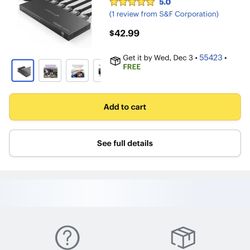 Fosmon 5-Port 8K HDMI 2.1 Switch with Remote Control, HDCP 2.3 Auto-Switching HDMI Switcher, 5x1 HDMI Splitter for PS5, Xbox X, Apple TV