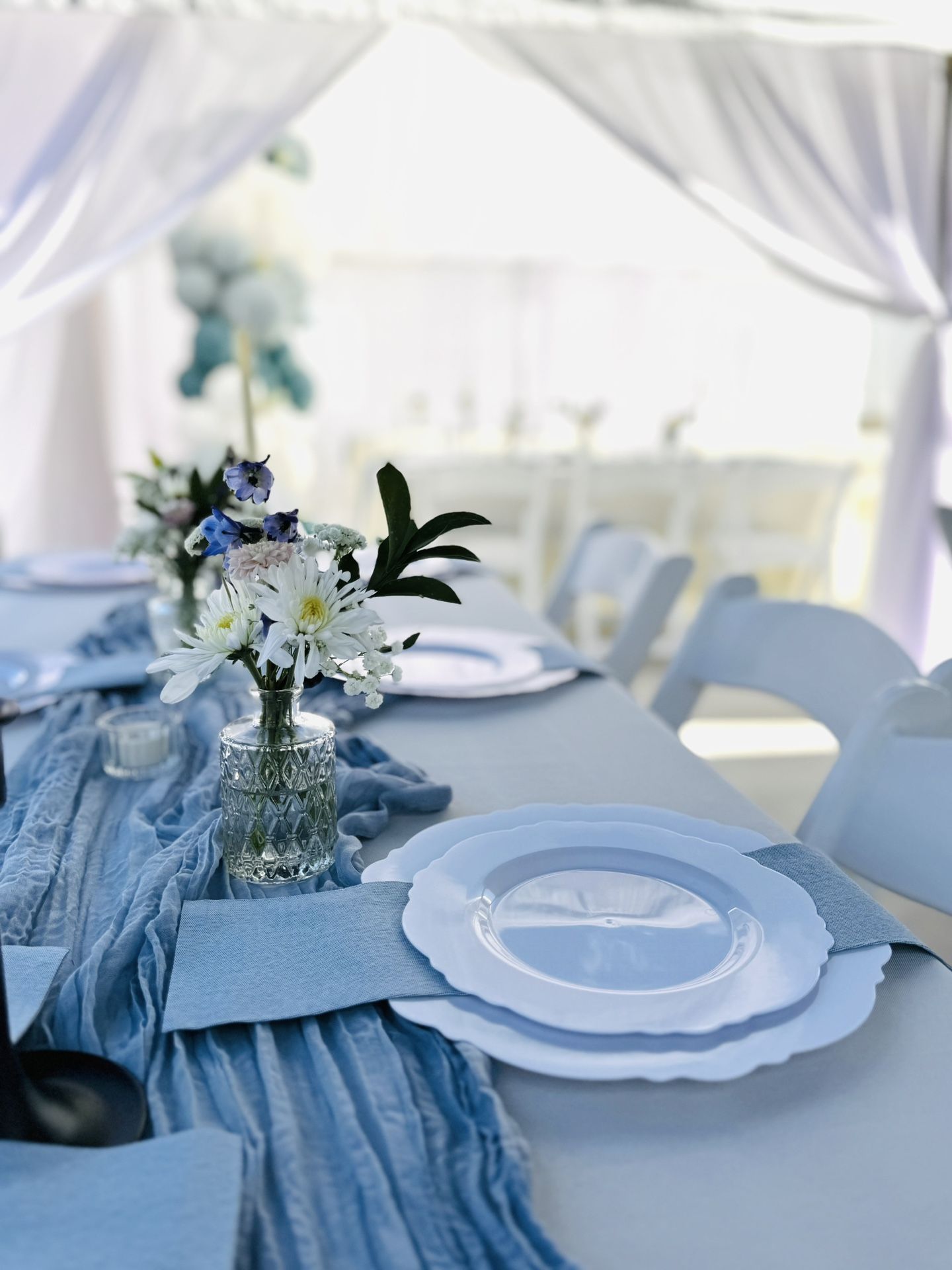 Cheese Cloth Table Runners (10)