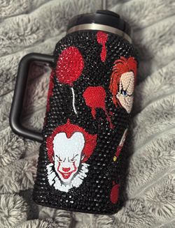 64oz Horror Rhinestone Stanley
