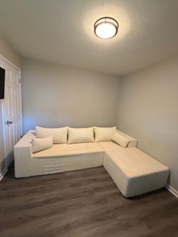 Boneless  Cloud Couch - Used, Like New!