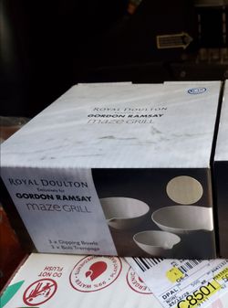 New Gordon Ramsay Dipping Bowls