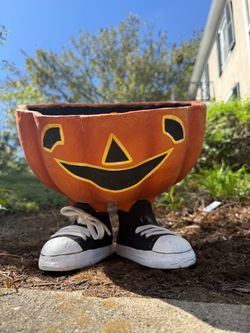 Halloween Pumpkin Candy Bowl