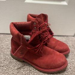 Red Timberland Boots