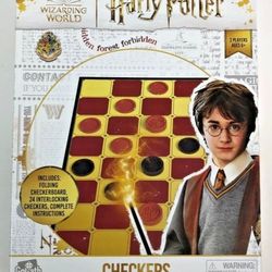 HARRY POTTER Checkers by Goliath SEALED  Wizarding World