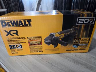 Dewalt 20v xr 4 1/2-5" paddle switch angle grinder