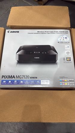 Canon Pixma Mg7120 Wireless Print Copy Scan And Cloud Link Printer All In One. Brand New Still In Box!