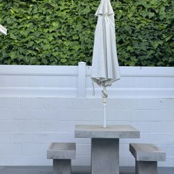  Concrete Table Set