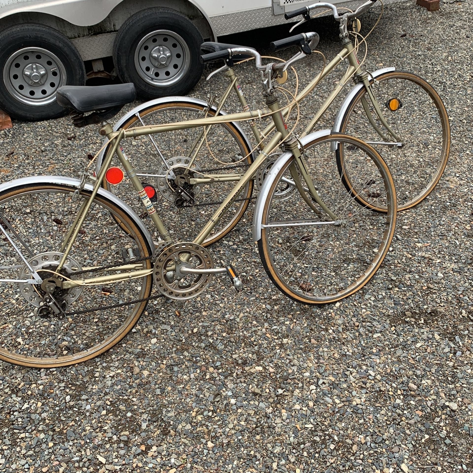 His And Hers AMF Roadmaster Pacemaker Bikes