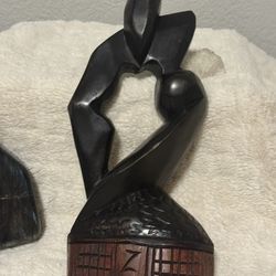 Ghanaian Embrace Sculpture