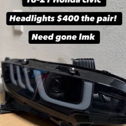 Honda Civic Headlights 