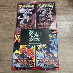 Pokemon Destined Rivals Booster Packs