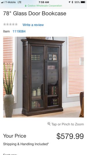 Glass Door Bookcase By Well Universal For Sale In Flower Mound Tx