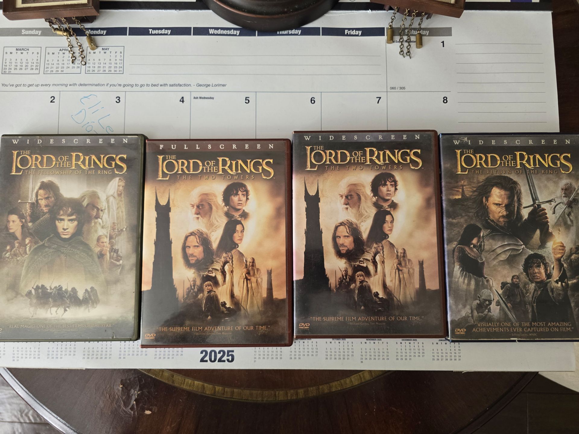 Lord of the ring trilogy