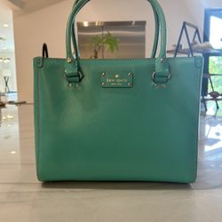 Kate Spade Wellesley Top Handle Leather Tote 