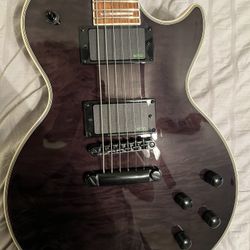 Epiphone Les Paul Custom Prophecy EX Plus w/ EMG Kirk Hammet Bone Breaker Active  Pickups 