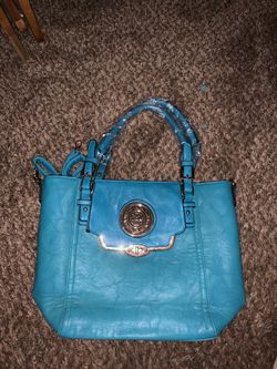 blue purse brand new