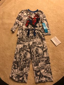 Spider-man pajamas boys **