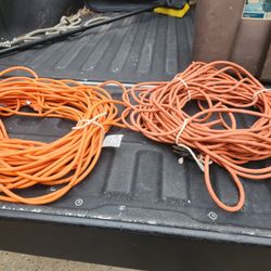 2 -100ft 3 Prong Extension Cords