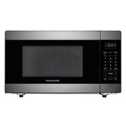 Frigidaire 1.4 cu. ft. Countertop Microwave Oven Black Stainless Steel