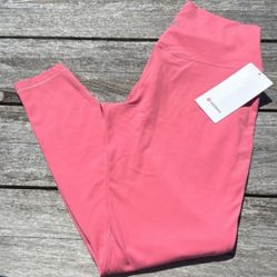 NWT 🍋 Lululemon 🍋 Align 25"  Size 6 Sakura pink 
