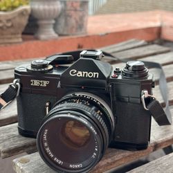 Vintage Canon EF - 35mm Film Camera 