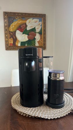 Nespresso Vertuo Plus with Aeroccino Milk Frother