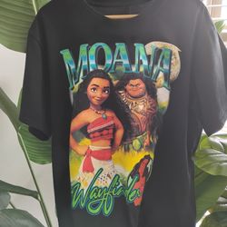 Walt Disney Moana T-Shirt XL Short Sleeve Graphic Tee