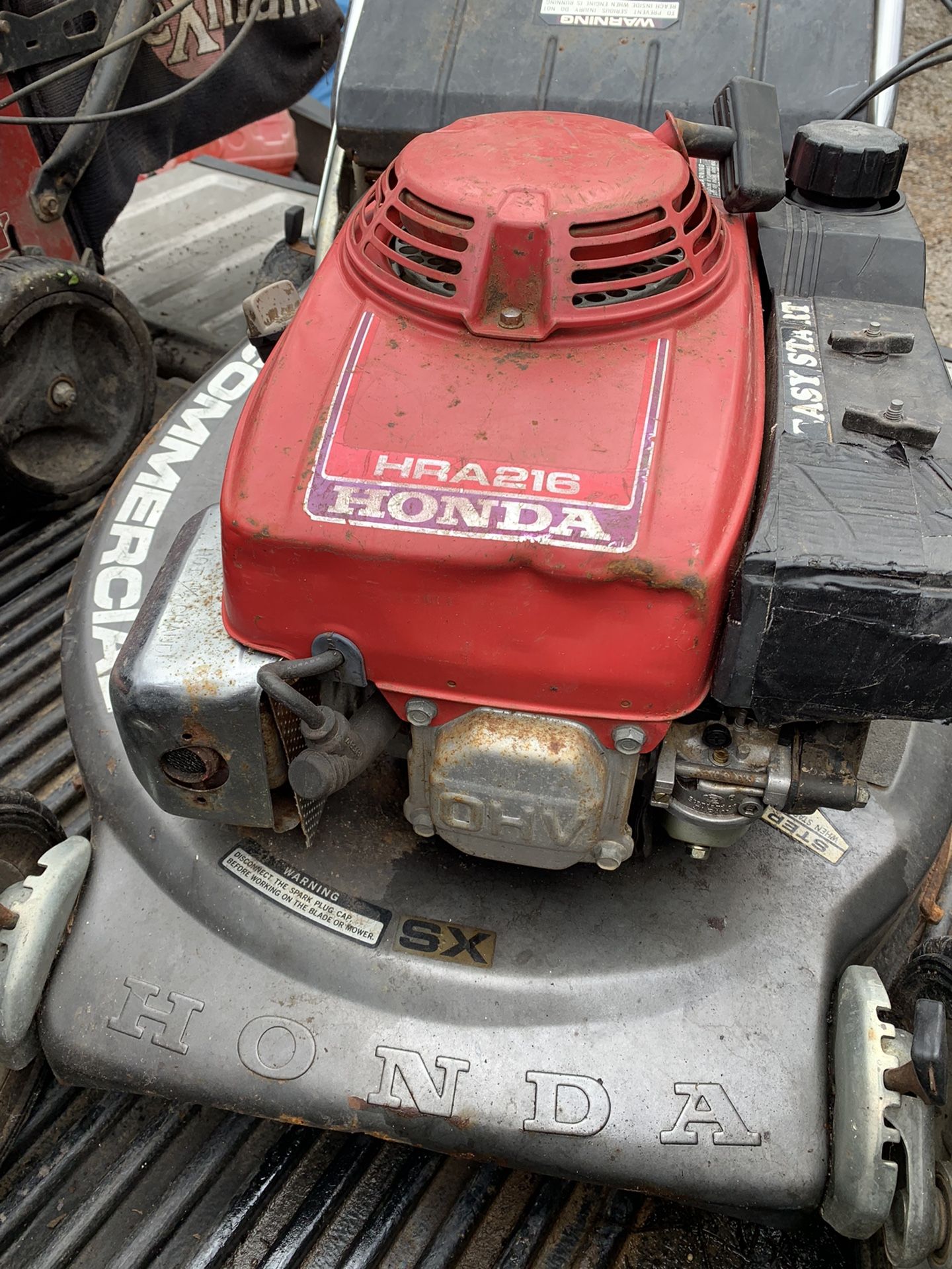 Hra216 outlet honda mower