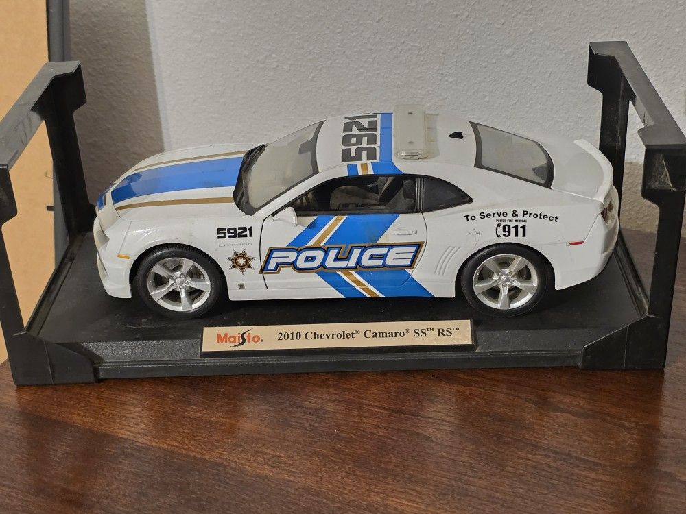 2010 Chevrolet Camaro 1/18 Scale Police Collectable