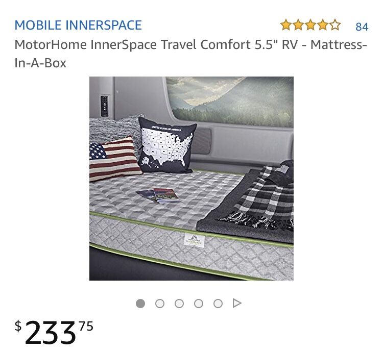 MotorHome Mattress made by Mobile Innerspace [BRAND NEW/Mattress in a Box]