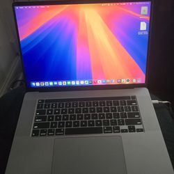 Macbook pro 16" 2019 Model. Intel core i9 2.4GHZ processor, 500 GB SSD, 32 GB RAM and 4 GB GPU