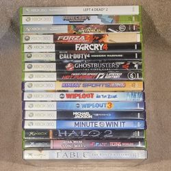MICROSOFT XBOX 360 VIDEO GAMES w/DIFFERENT PRICES * LOT VARIETY DISK DISC GAME