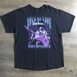 Jimi Hendrix T-shirt (10$) (Large)