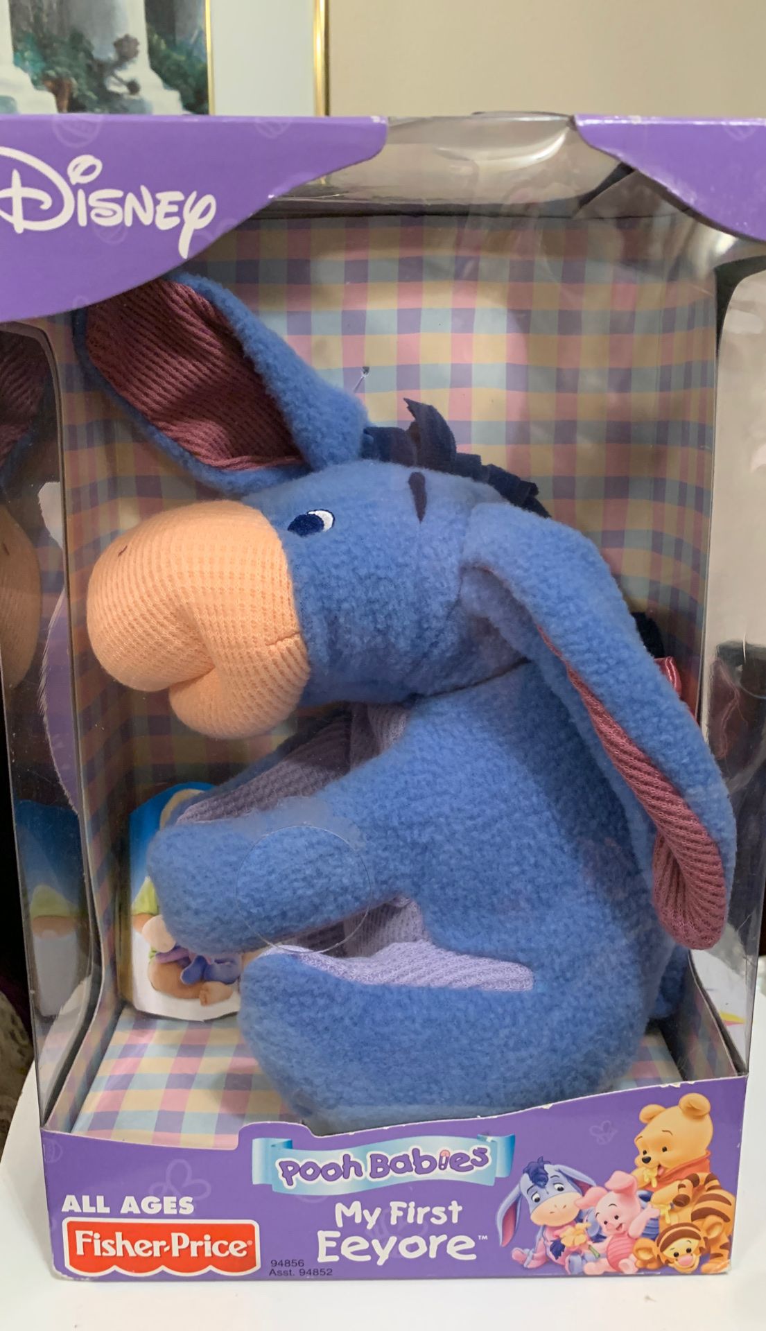 Disney Pooh Babies My First Eeyore ALL AGES FIsher Price