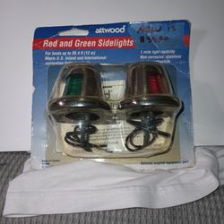 Red Green Side Lights... Small skiff Or Boat